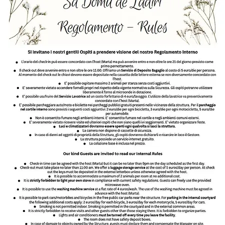 Guest house Sa Domu De Ladiri 2.0 *
